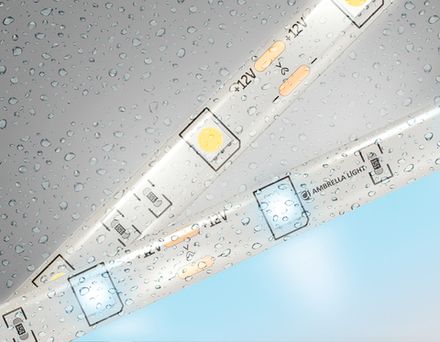 Светодиодная лента GS1903 5050 30Led/ 7.2W m/ 12V IP65 6500K/ 5000*10*2.87mm/ кратность резки 100mm (2 конт.)