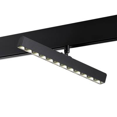 358610 SHINO NT21 035 черный Трековый светильник для низковольного шинопровода IP20 LED 4000K 12W 48V FLUM