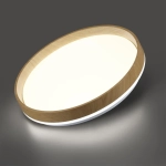 7684/ELN BASICA SN 166 Светильник пластик/кор под дер LED 76Вт 3000/4000/6000K D490 IP43 CCT GARI WOOD