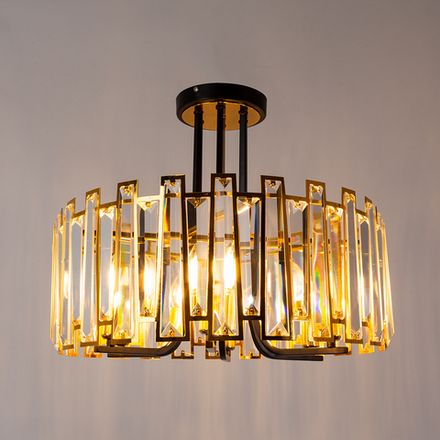 Потолочная люстра Arte Lamp AMBER A1028PL-6BK, 6хE14