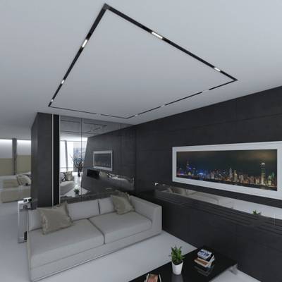 Slim Magnetic SL01 Трековый светильник  6W 4200K черный 85004/01