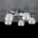 Citilux Кристи CL152157 Люстра потолочная Алюминий Хром