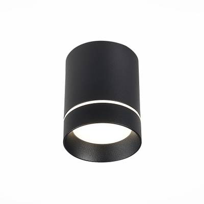 ST115.442.12 Светильник потолочный Черный LED 1*12W 4000K 840Lm Ra&gt;90 120° IP20 D79xH100 170-240V