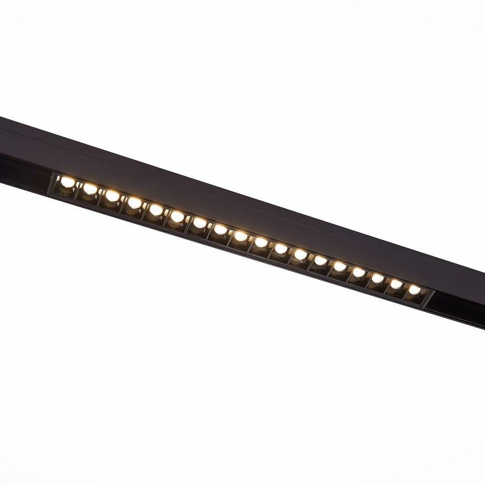 ST371.406.18 Магнитный трековый светильник SMART Черный LED 1*18W 2700K-6500K 1 620Lm Ra90 36° IP20 L338xW22xH25 48VV