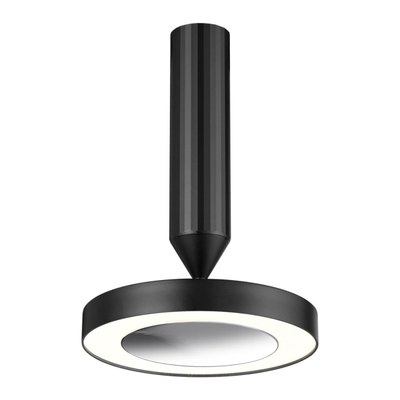 359279 OVER NT23 280 черный Светильник накладной светодиодный IP20 LED 18W 85-265V 1350Лм 3000К MIRROR