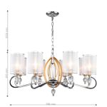 Подвесная люстра Stine 2705-8P. ТМ Favourite
