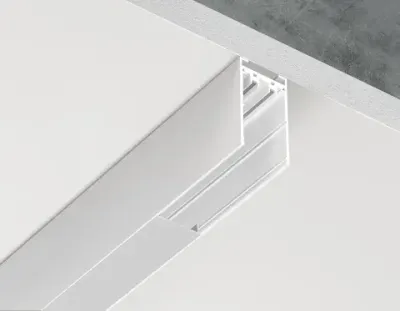 Шинопровод накладной Magnetic 220V GL1003 WH белый IP20 2000*30.6*56 (заглушки в комплекте)