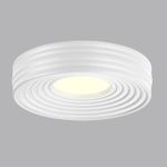 7704/40L AVRA LED SN 20 Светильник металл/пластик/белый LED 40Вт 4000K D470 IP20 MACARON