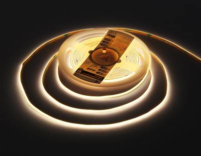 Светодиодная лента GS4602 COB 384Led/ 7W m/ 24V IP20 4500K/ 5m*3mm*2mm кратность резки 41.66mm (2 конт.)