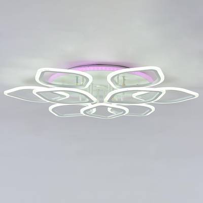 Citilux Ромби Смарт CL236A190E RGB Умная люстра Белая