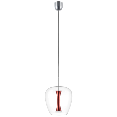 804202 Люстра CUPOLA LED 10W 500LM АЛЮМИНИЙ/КРАСНЫЙ 3000K Lightstar