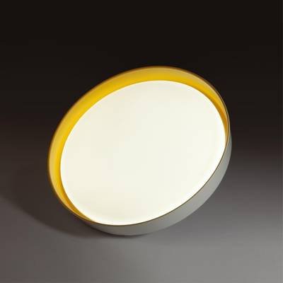 7711/DL COLOR SN 157 Светильник пластик/белый/желтый LED 48Вт 4000К D407 IP43 TUNA YELLOW