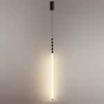 7187/12L HIGHTECH ODL26 223 светильник черный/акрил/агат/металл IP20 LED 12W 3500K 220V MONELLA