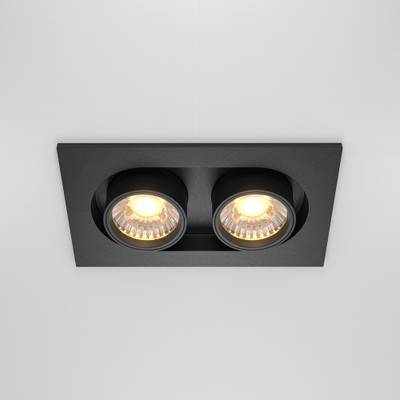 Встраиваемый светильник Hidden 3000K 2x10W 36°, DL045-02-10W3K-B. TM Maytoni