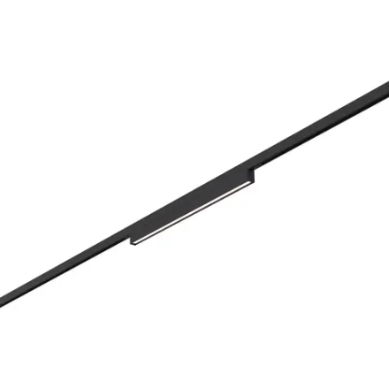 ST665.446.08 Магнитный трековый светильник Черный LED 1*8W 4000K 250Lm Ra>80 100° IP20 L300xW10xH18 24V