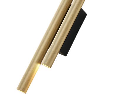 Бра Элени золото/черный w5*6 h38 Led 4*3W (3000K)