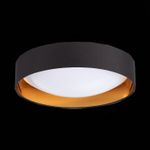 SLE201102-01 Светильник потолочный Черный, Золото/Белый LED 1*24W 4000K