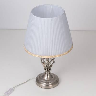 Citilux Вена CL402811 Настольная лампа с абажуром Хром