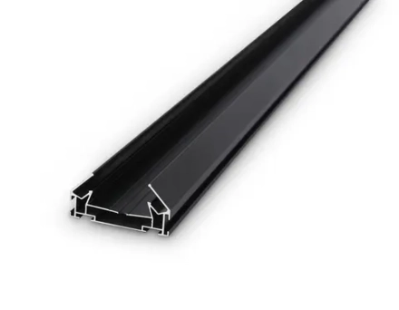 Корпус в натяжной потолок для накладного шинопровода Standard 220V GL7131 BK черный 2000*62*30
