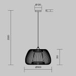 Подвесной светильник Kirigami E27x1, MOD409PL-01W. TM Maytoni