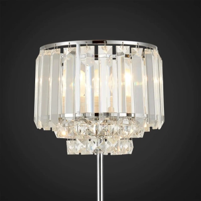 Citilux Синди CL330811 Настольная лампа хрустальная Хром