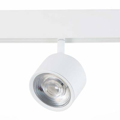 ST353.536.06 Магнитный трековый светильник белый LED 1*6W 3000K 560Lm Ra&gt;80 36° IP20 L120xW81xH138 48V