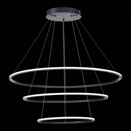 ST604.443.114 Светильник подвесной ST-Luce Черный/Белый LED 1*114W 4000K
