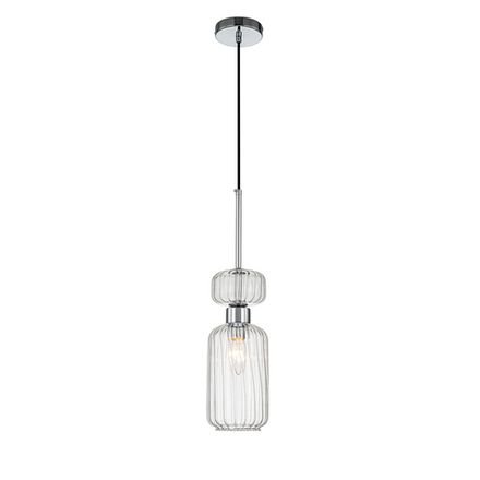 Подвесной светильник Escada 1141/1S E14*60W Chrome/Clear