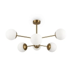 Подвесной светильник Sonder FR5204PL-06BS, E27х6. TM Maytoni