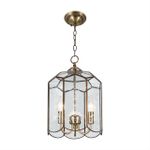 Citilux Витра-2 CL442230 Люстра подвесная витражная Бронза