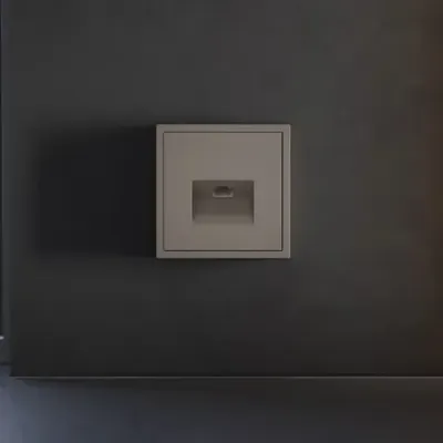 VLS001314 Накладка для розетки компьютерной RJ45 кат.6, S70 (капучино). (ТМ Maytoni)