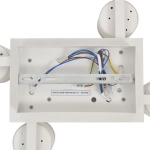 8303/10C COMFI LN26 237 белый, металл Светильник потолочный GX53 LED 10*7W 220V AGNIA
