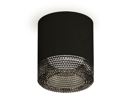 Комплект накладного светильника XS7402011 SBK/BK черный песок/тонированный MR16 GU5.3 (C7402, N7192)