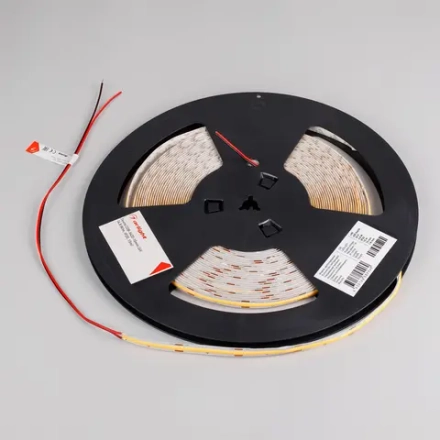Лента COB-X420-10mm 24V Warm2700 (4.8 W/m, IP20, 15m) (Arlight, 5 лет)