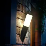 Уличный настенный светильник Arte Lamp SALIRE A3157AL-1BK, 1хE27