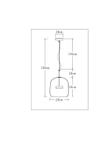 Подвесной светильник Arte Lamp PADOVA A2404SP-23AM, 1хLED