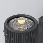 Уличный настенный светильник (бра) Рандо / Rando E27х1 60Вт IP54, O419WL-01GR. TM Maytoni