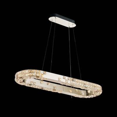 Люстра подвесная Elegance Gold FL1106-11PO, LED