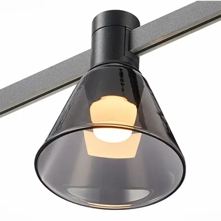 ST814.446.03 Магнитный трековый светильник FARM Черный LED 1*3W 4000K 78Lm Ra90 120 IP20 D90xH102 2