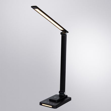Офисная настольная лампа Arte Lamp WILLIAM A5122LT-1BK, 1хLED