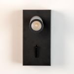 Citilux Декарт CL704351 LED Светильник поворотный с выключателем Чёрный