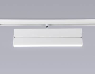 Светильник светодиодный трековый для шинопровода Magnetic GL4065 WH белый 18W 4200K 48V 325*22*45