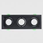 Светильник встроенный Crystal Lux CLT 069C3 BL 1400/296