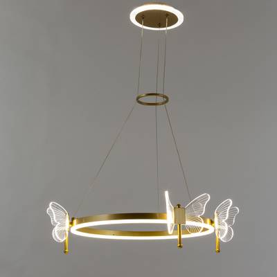 Подвесная люстра Arte Lamp DARCY A2187LM-1GO, 1хLED