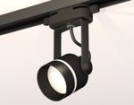 Комплект трекового однофазного светильника XT6602081 PBK/SBK/FR черный полированный/черный песок/белый матовый MR16 GU10 (C6602, N6229)