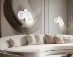 Светильник накладной TR8663 WH белый E14 max 60W 180*100*150