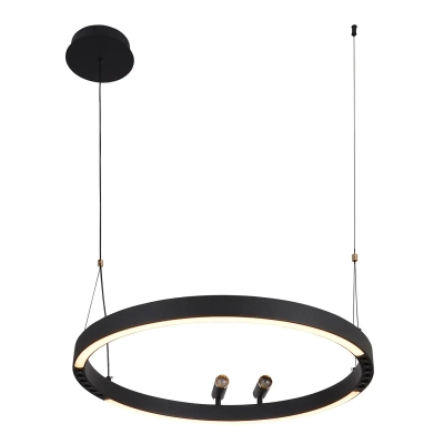 Подвесная люстра Slinga 4474-1P, LED*58W + 2*LED*3W, 1860LM, 3000-6500K. ТМ F-Promo