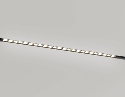 Светильник светодиодный трековый Magnetic 48V 10mm GL2340 BK черный IP20 20W 3CCT 3000-6400K 400*10*37