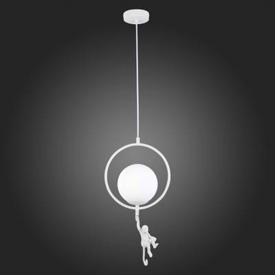 SLE115113-01 Светильник подвесной Белый/Белый E27 1*60W