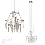 7000/35L CLASSIC ODL_EX25 069 Подвесной светильник металл/хрусталь/нерж сталь IP20 LED 35W 4000K 220-240V FLAMENCO